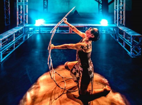 An image of a performer for Sky Dancers