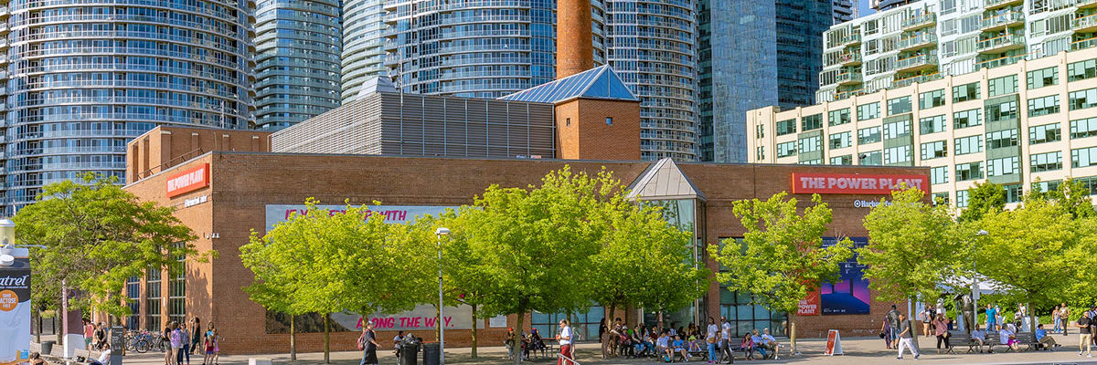 exterior shot of brick building
