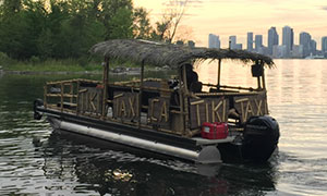 Tiki Taxi on the water
