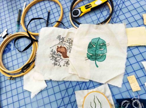 intro to hand embroidery