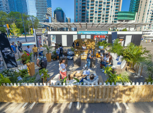 Corona Lounge pop-up at Harbourfront
