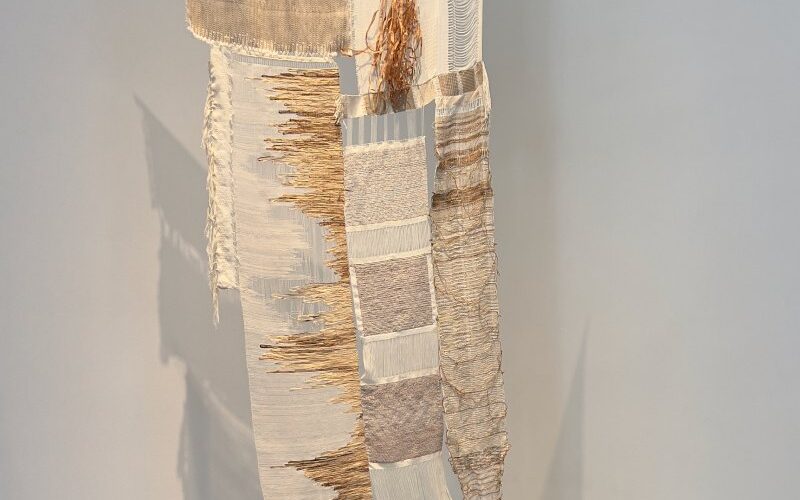 Crafted fibre textile work