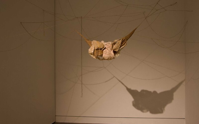 Crafted fibre textile work