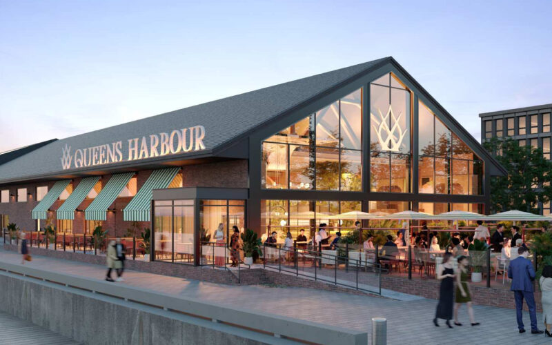 Queens Harbour Restaurant rendering