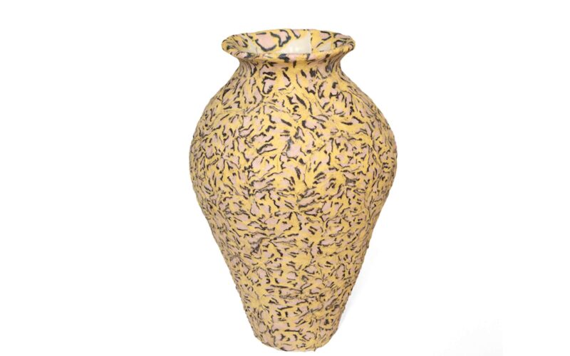 Colourful ceramic artwork