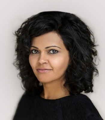 Head shot of Mrin Menon