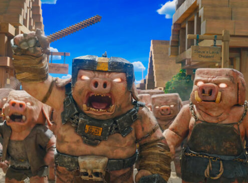 A Minecraft Movie (2025) film still.