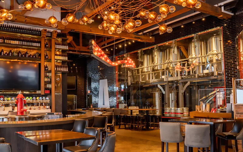Amsterdam Brewhouse Waterfront interior