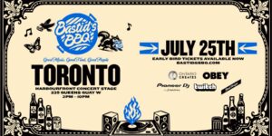 A graphic showing event details for Bastid's BBQ