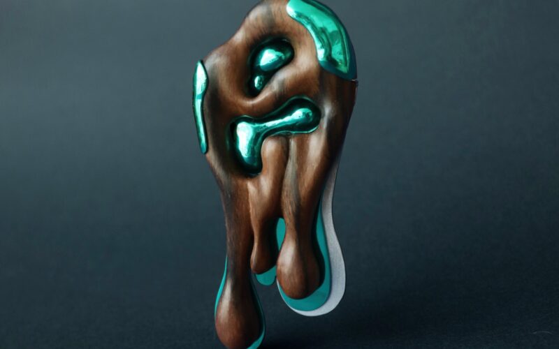 Brooch close-up